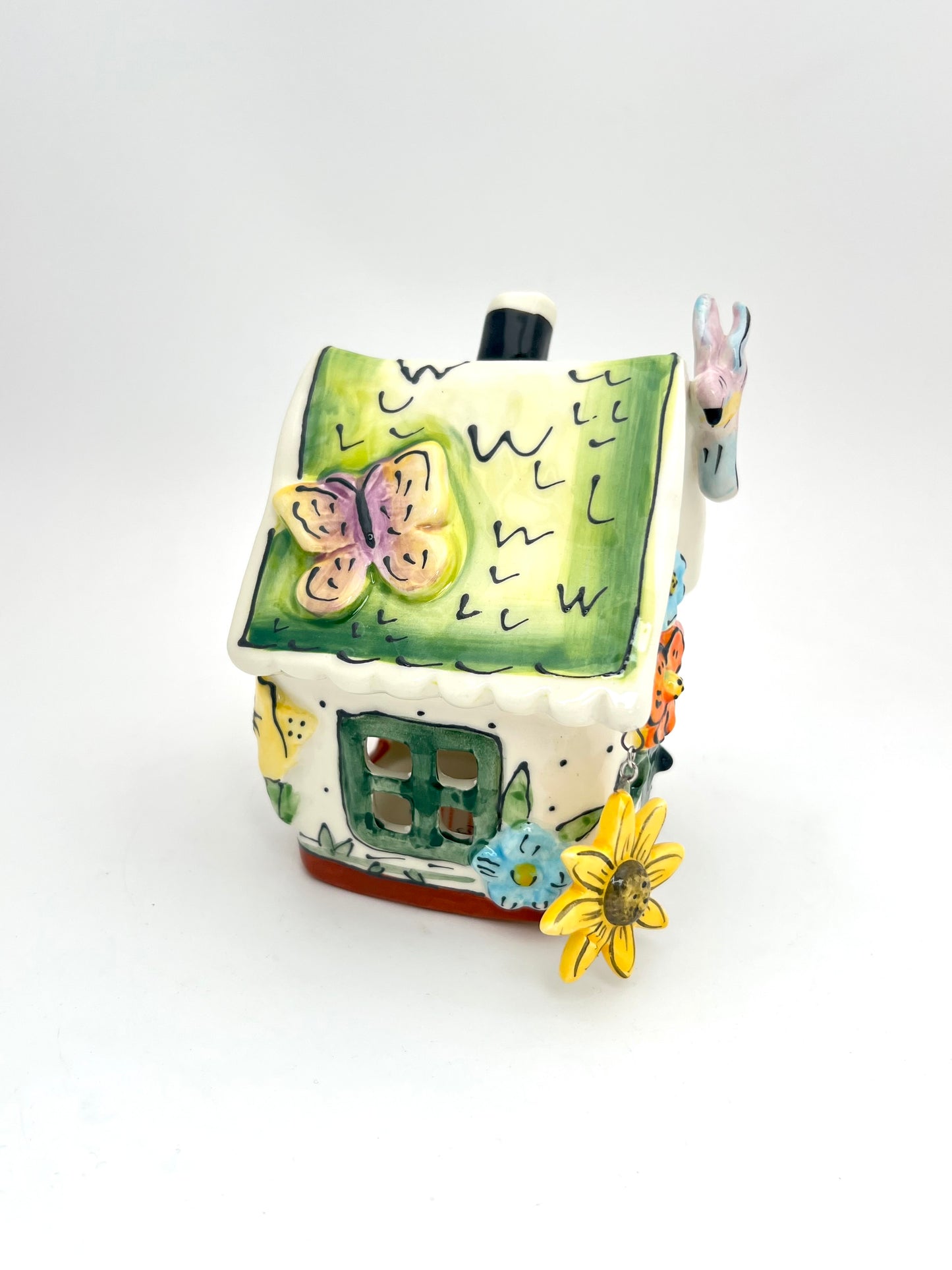 Small Wildflower Candle House