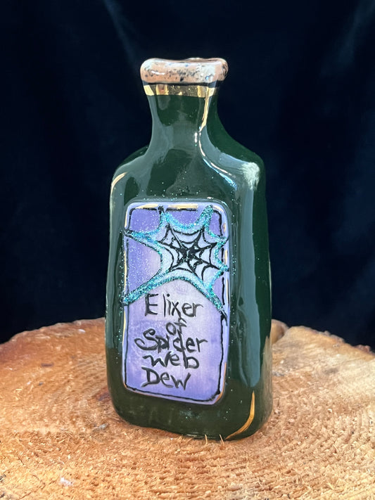 Elixer of Spiderweb Dew Potion Bottle