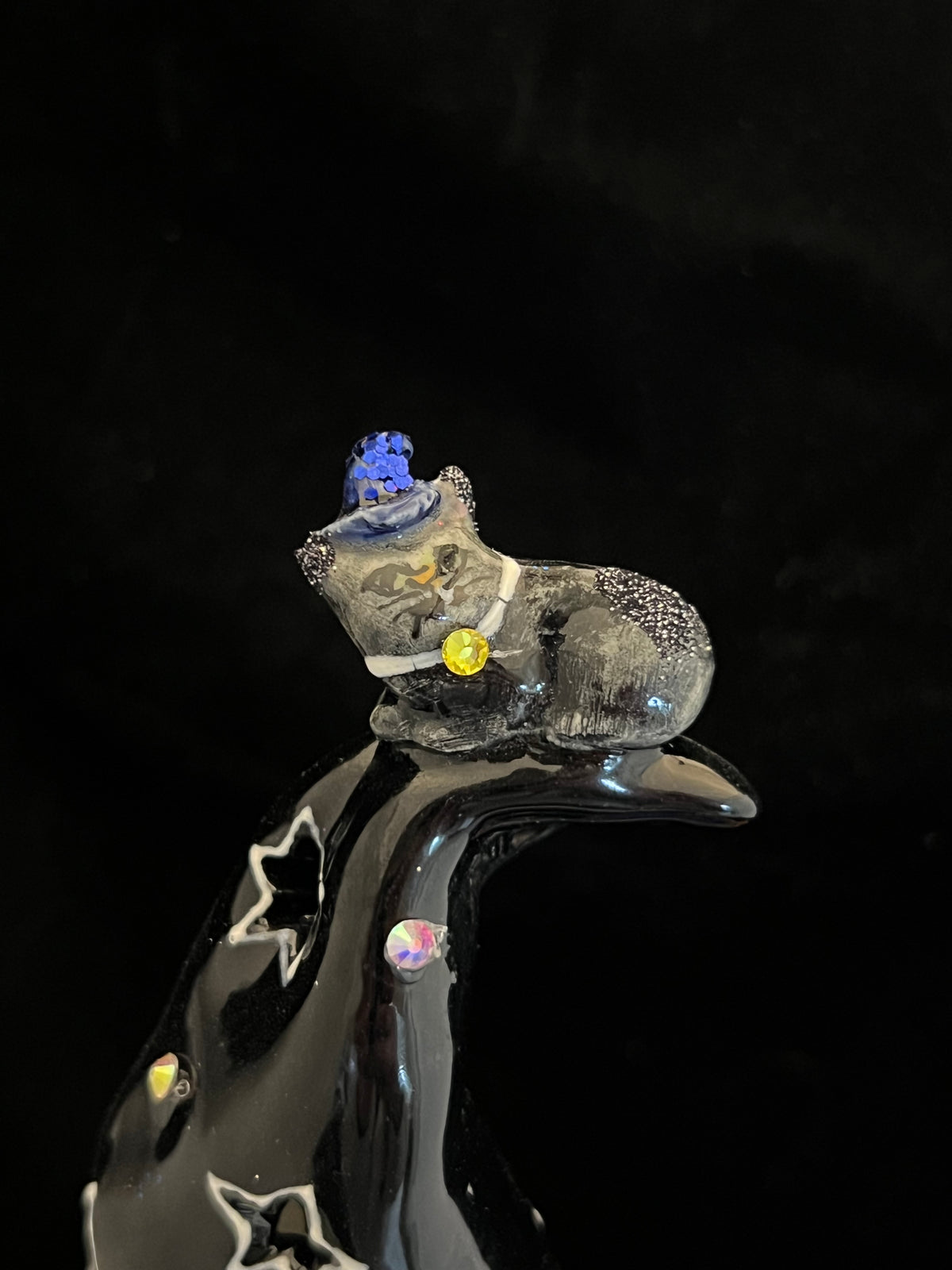 Moon and Stars Witch Hat