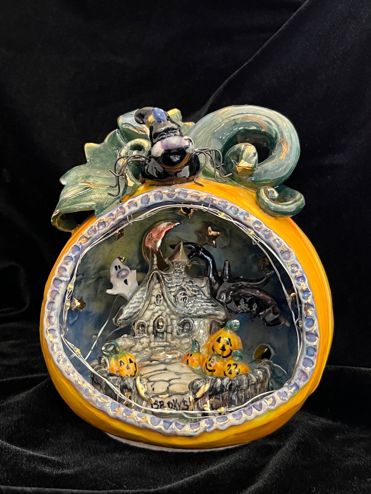 Haunted House Pumpkin