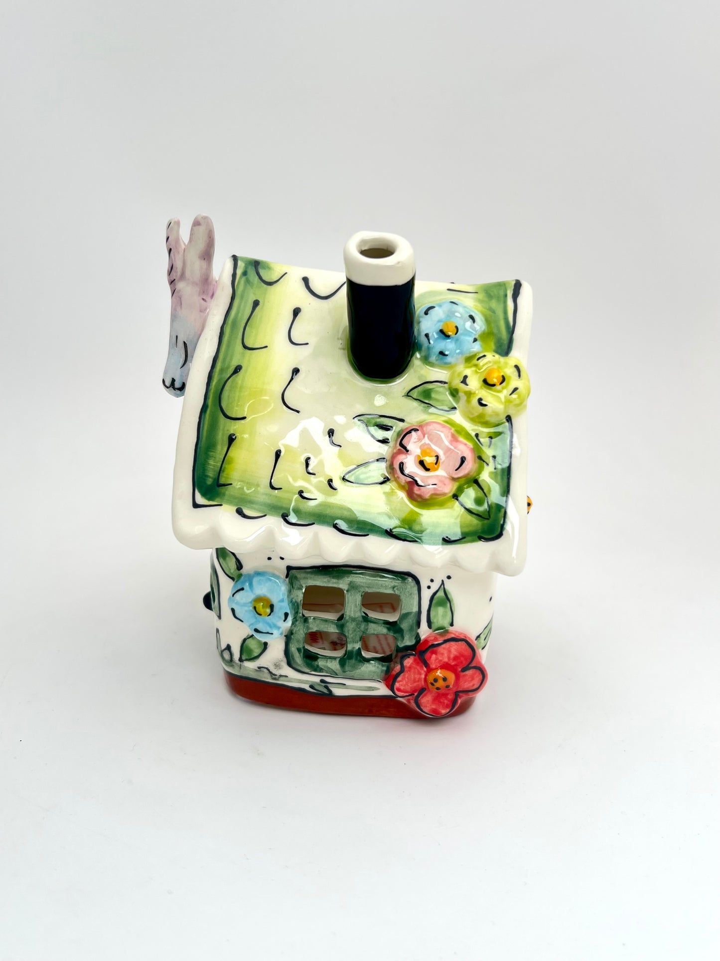 Small Wildflower Candle House