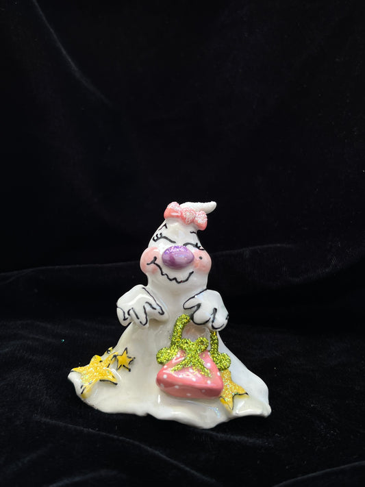 Girly Ghost Figurine