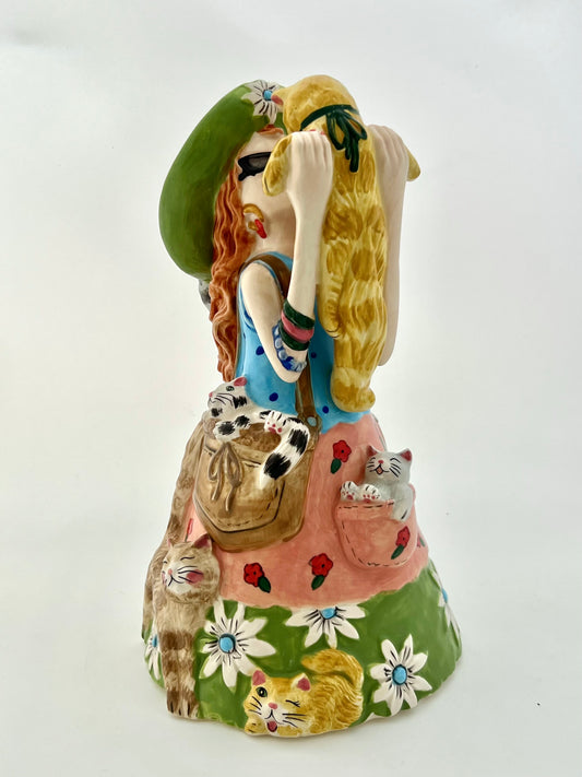 Crazy Cat Lady Figurine