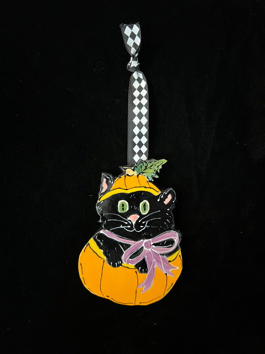 Single Ornament - Black Cat