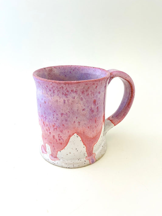 Pink Stoneware Mug