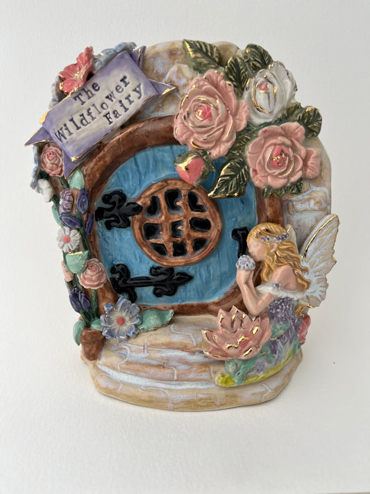 Blue Fairy Door