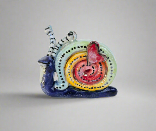 Dark Blue Rainbow Snail
