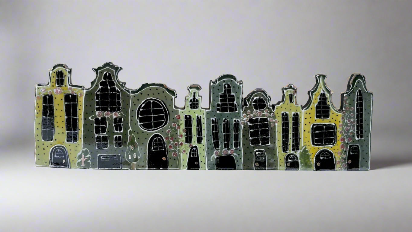 Village Wall Hanger (Green)