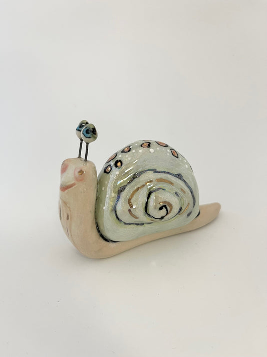 Mint Green Snail