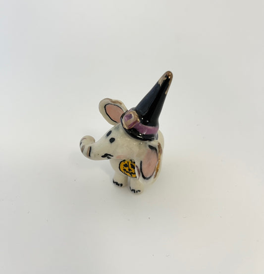 "Spooks" The Tiny Halloween Elephant
