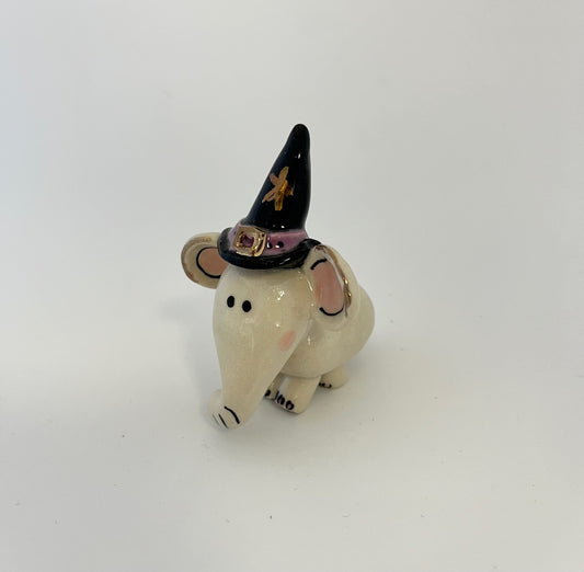 "Herman" the Tiny Halloween Elephant