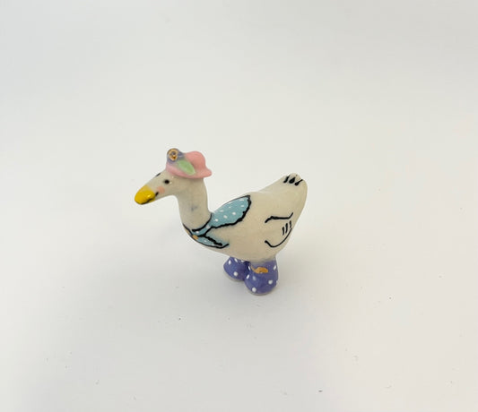 Tiny Goose in Rain Boots