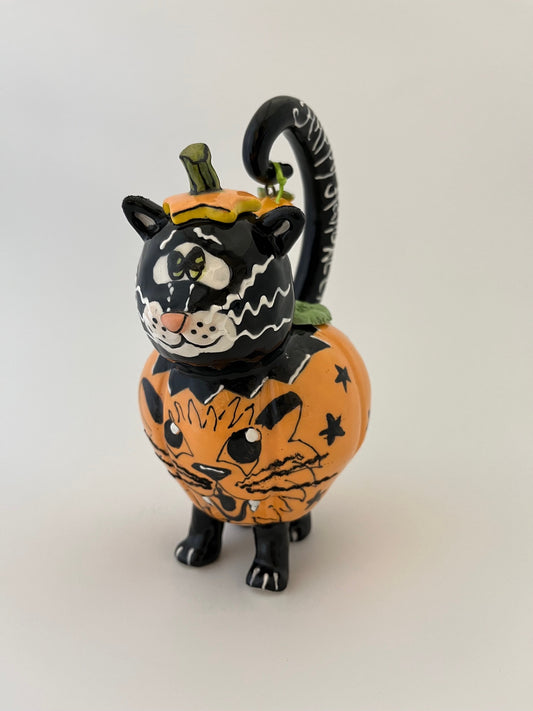 "Boo" The Pumpkin Cat