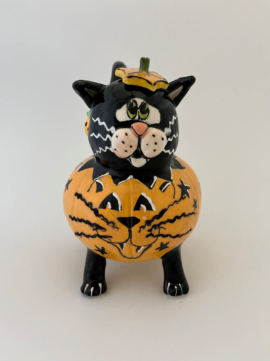 "Pumpkin" The Pumpkin Cat