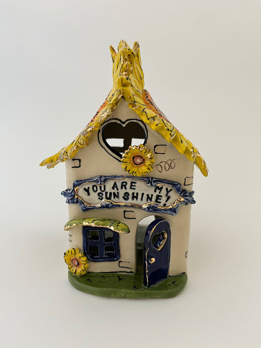 "You Are My Sunshine" Sunflower Candle House