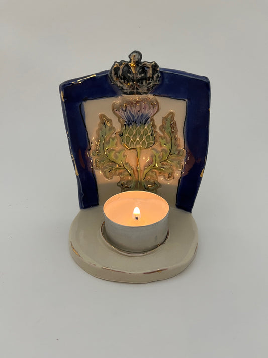Thistle Tealight Holder