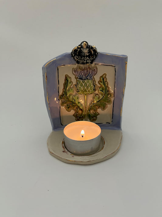 Thistle Tealight Holder