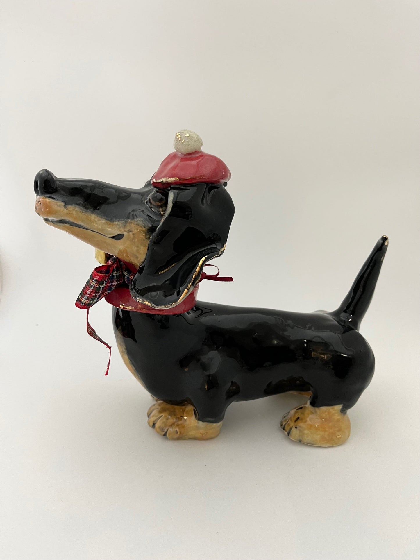 "Liam" the Holiday Dachshund