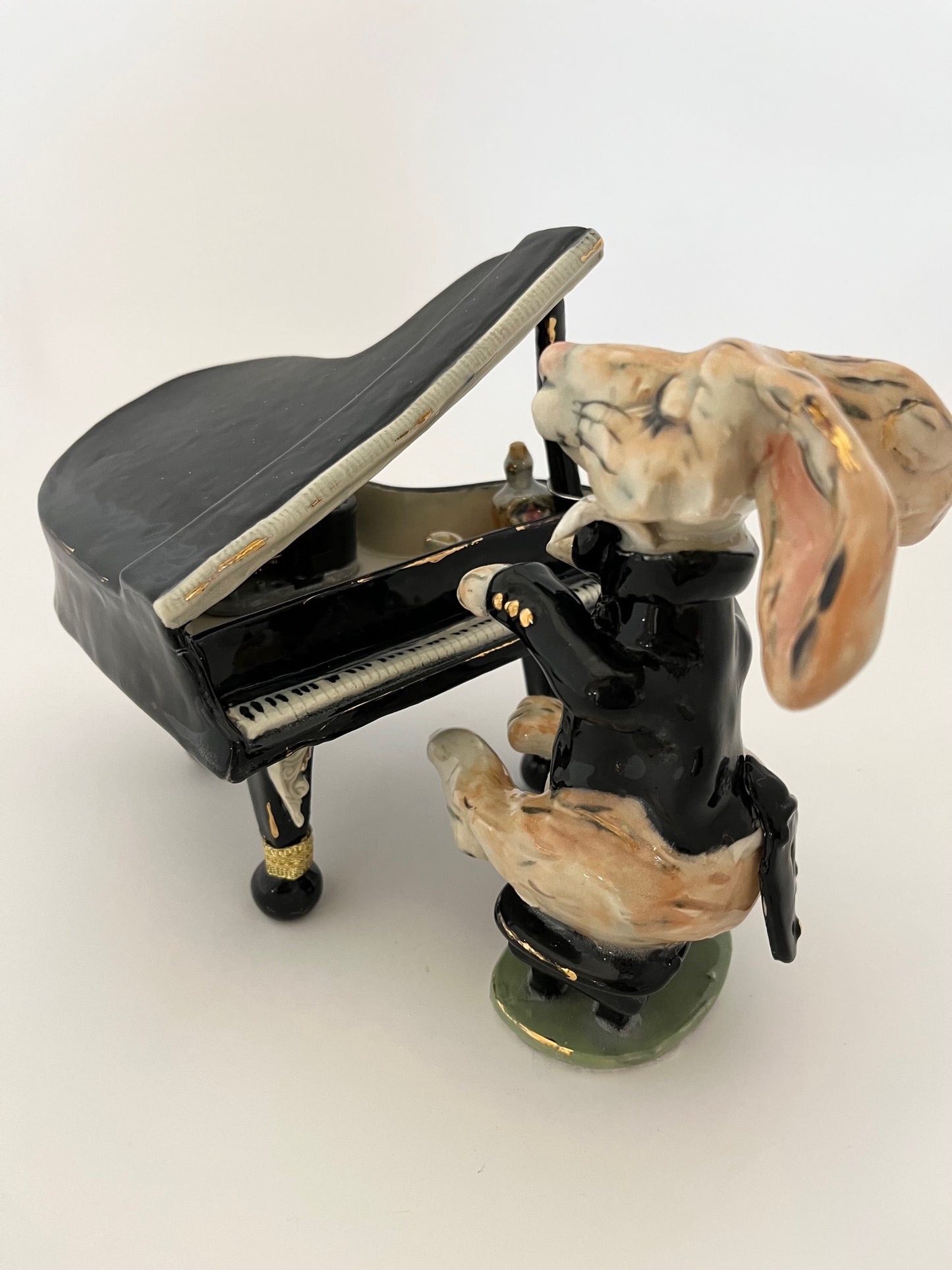 Music Box Piano with Bunny