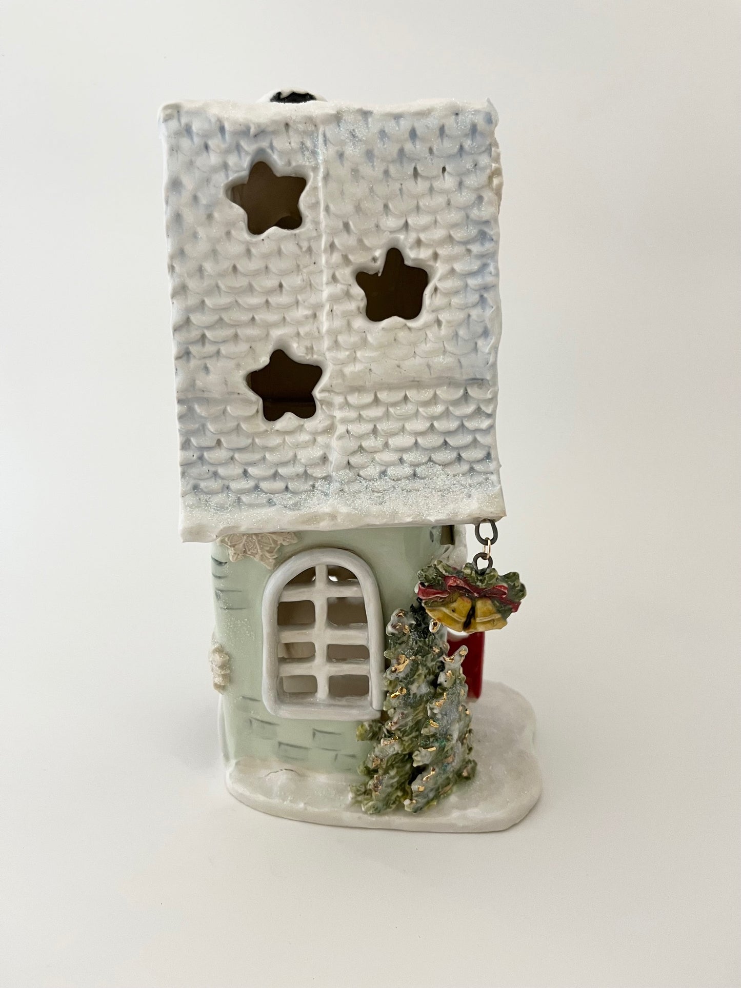 Christmas Cottage Candle House