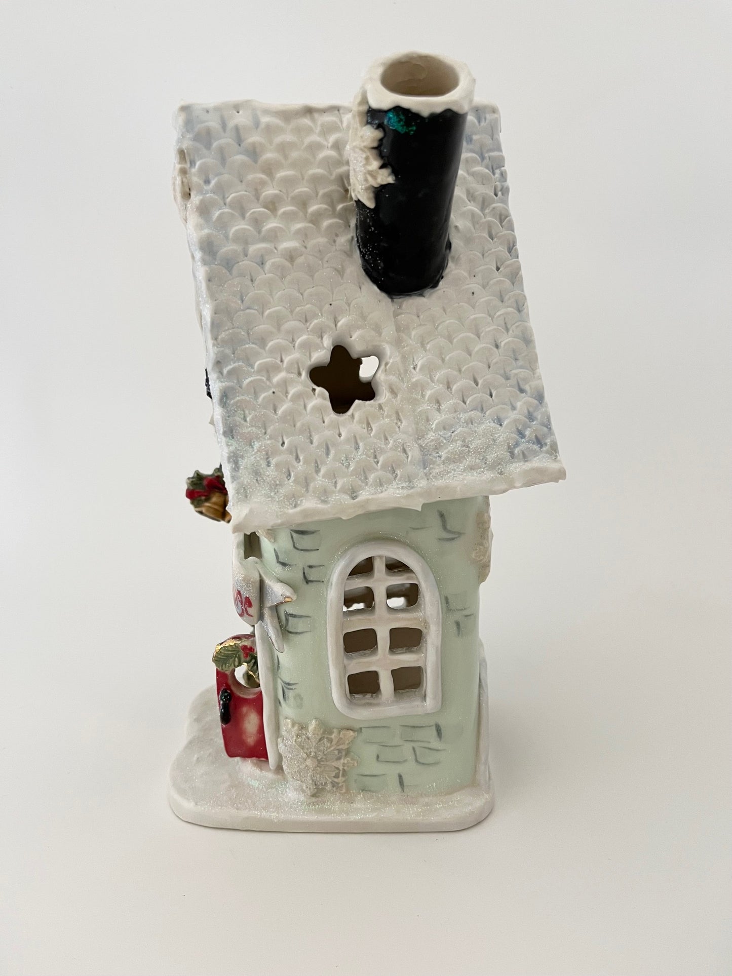 Christmas Cottage Candle House