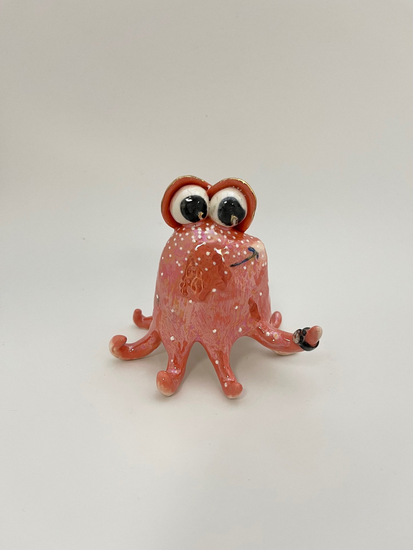 "Squiggle" the Large Red Octopus
