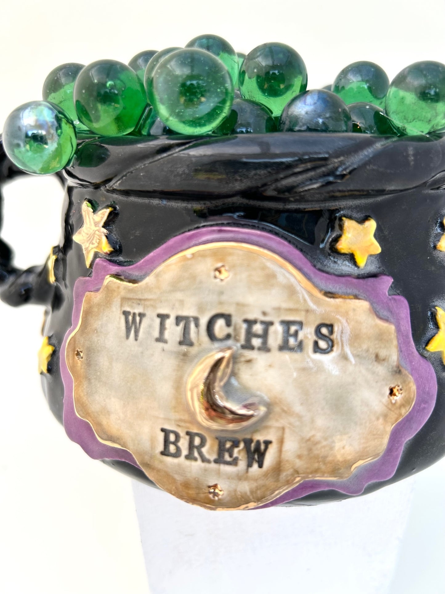 Witch's Brew Battery Tea Light Holder