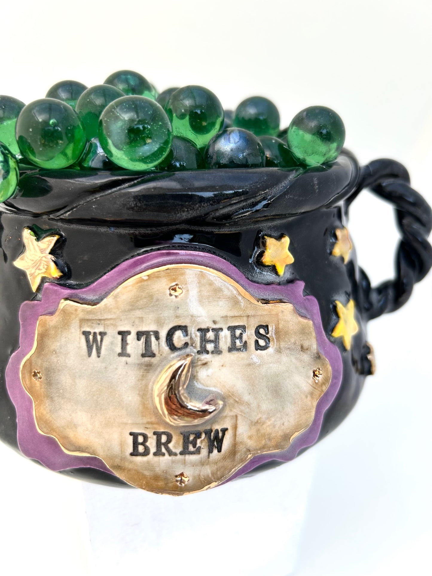 Witch's Brew Battery Tea Light Holder