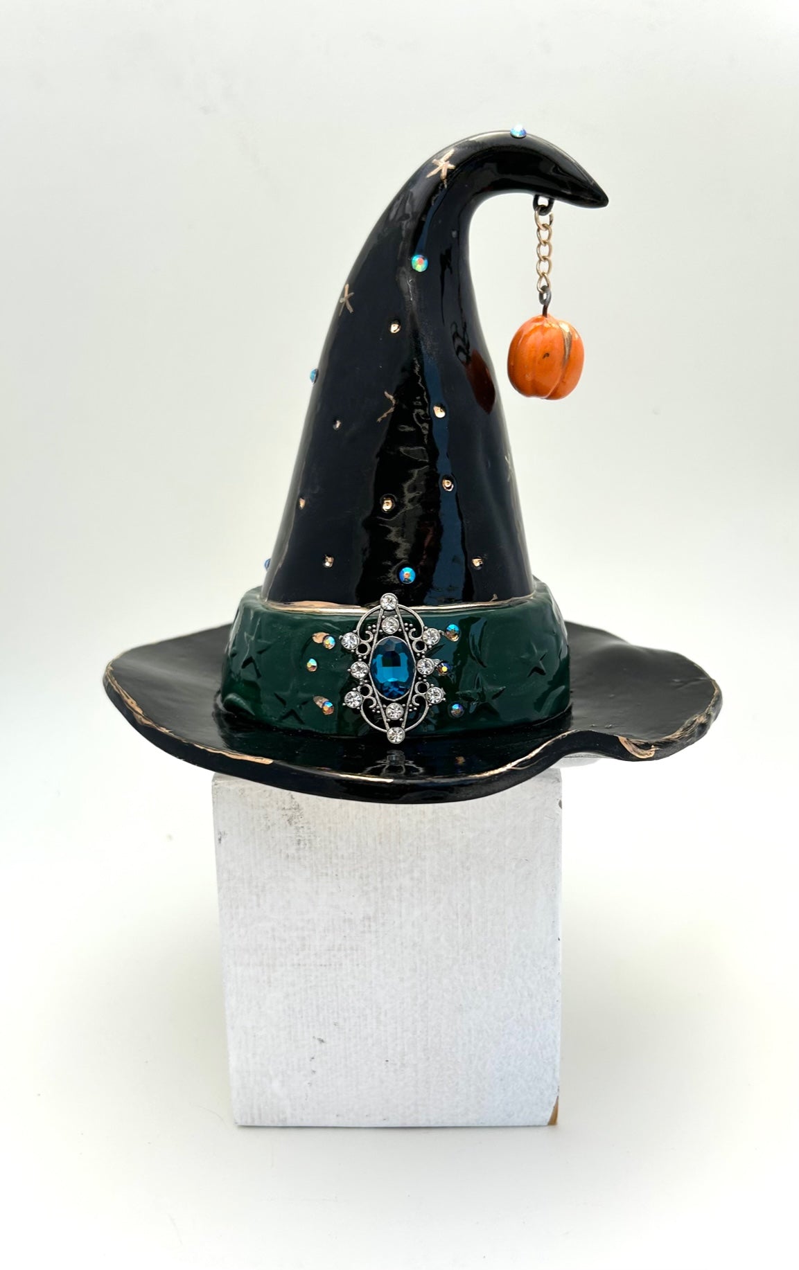 Green Band Witch Hat