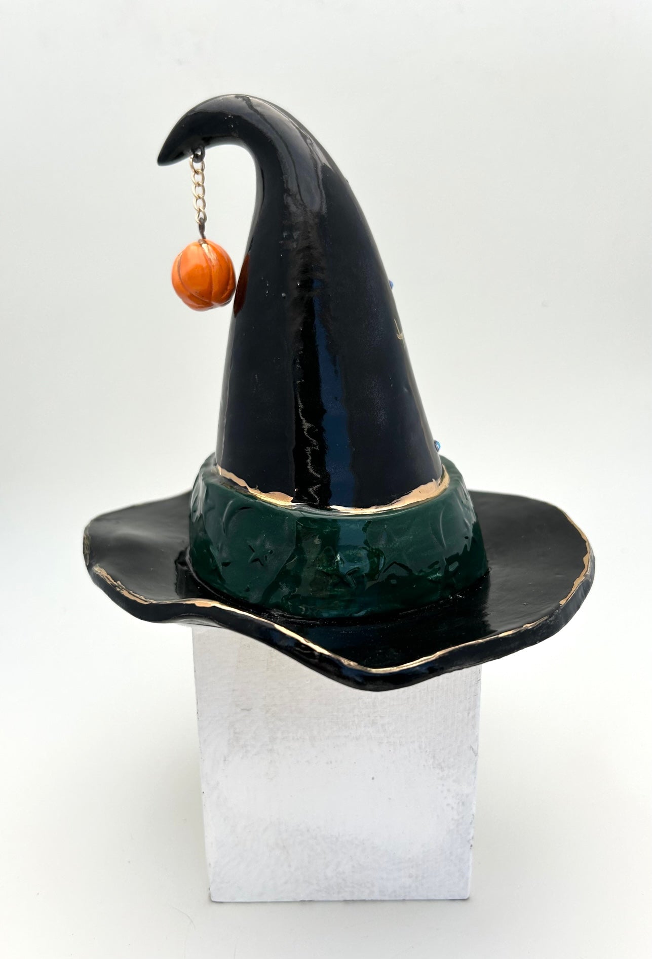 Green Band Witch Hat