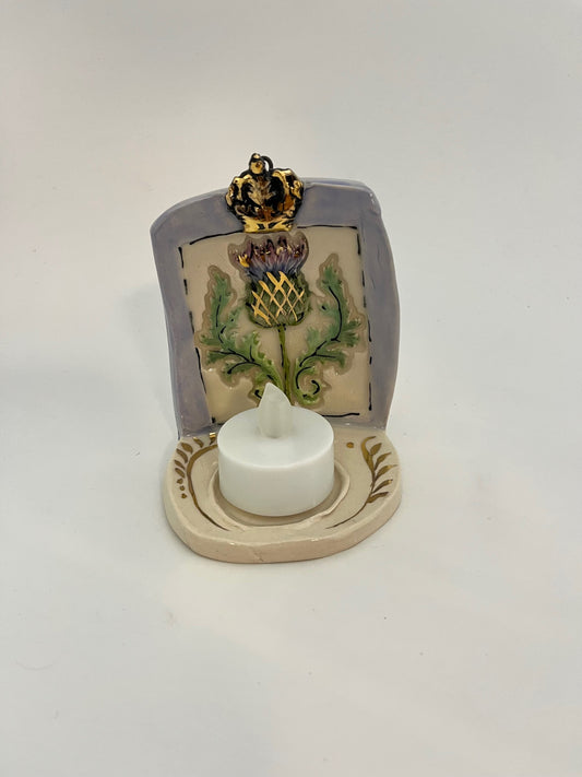 Thistle Tealight Holder