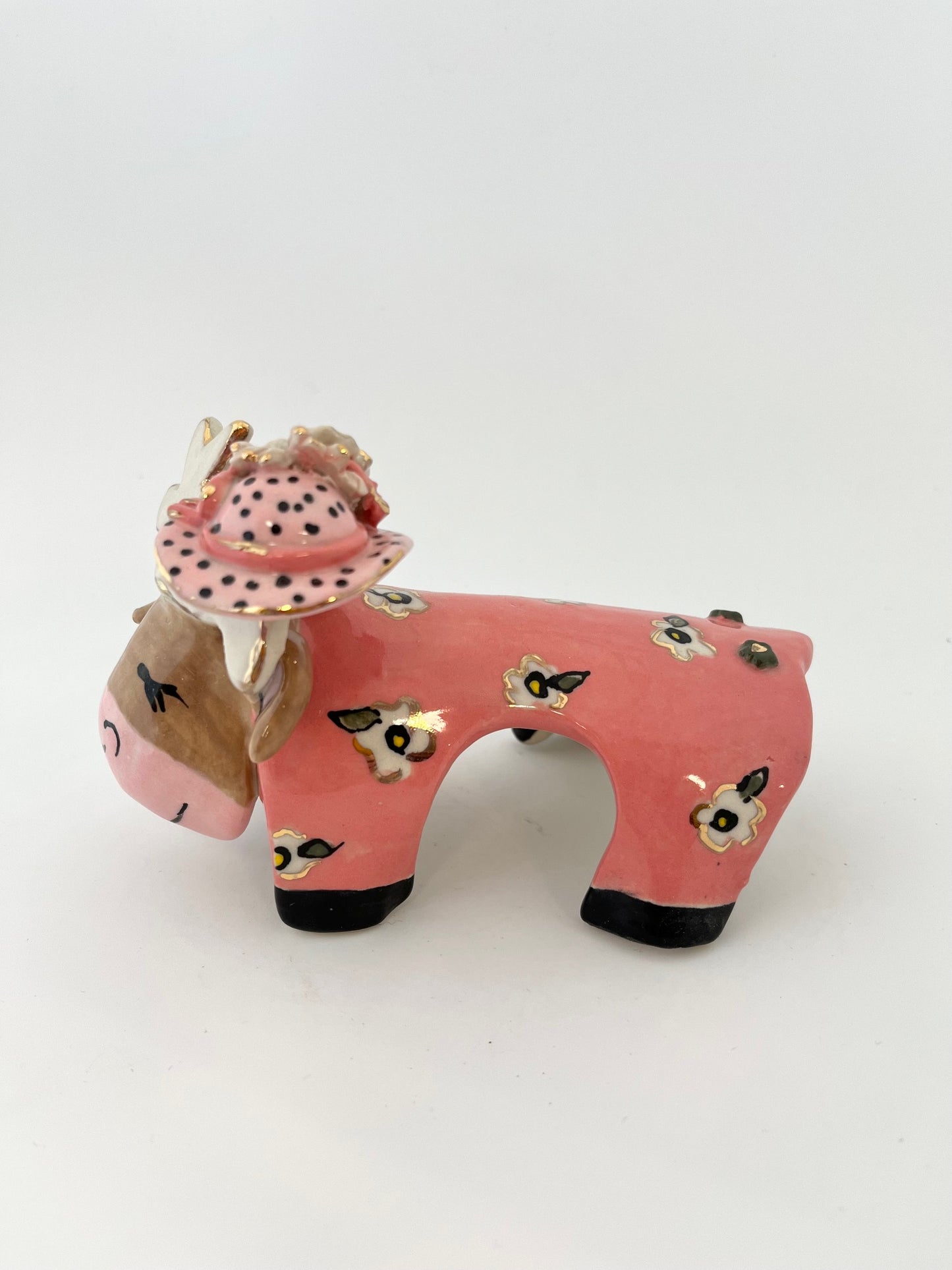 "Bonnie" the Spring Moose in Pajamas