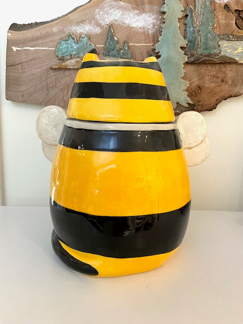 Bumble Cat Cookie Jar