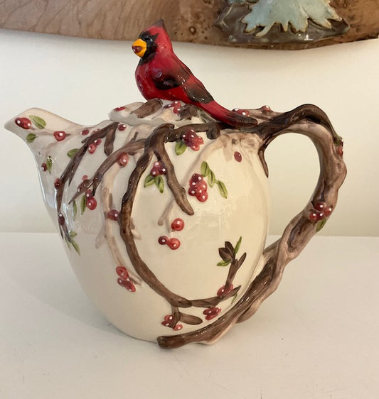 Cardinal Teapot