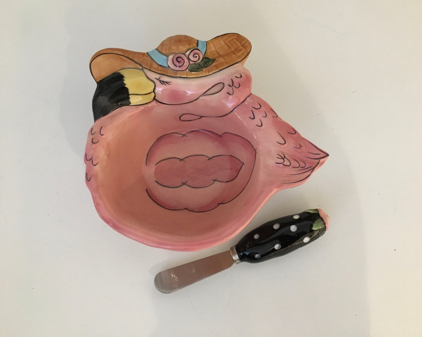 Flamingo Dip Bowl