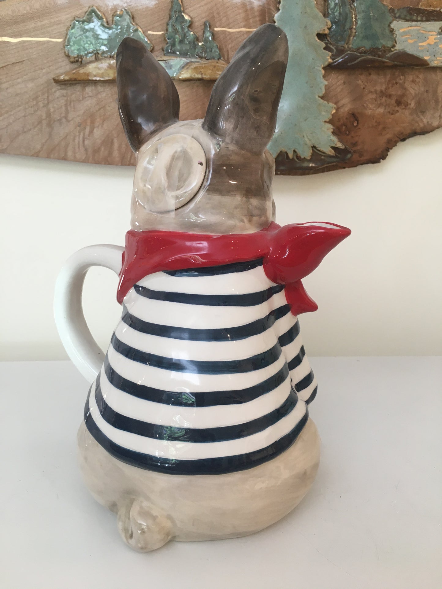 Frenchie French Bulldog Teapot