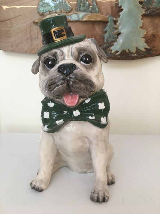 Lucky Pug Figurine