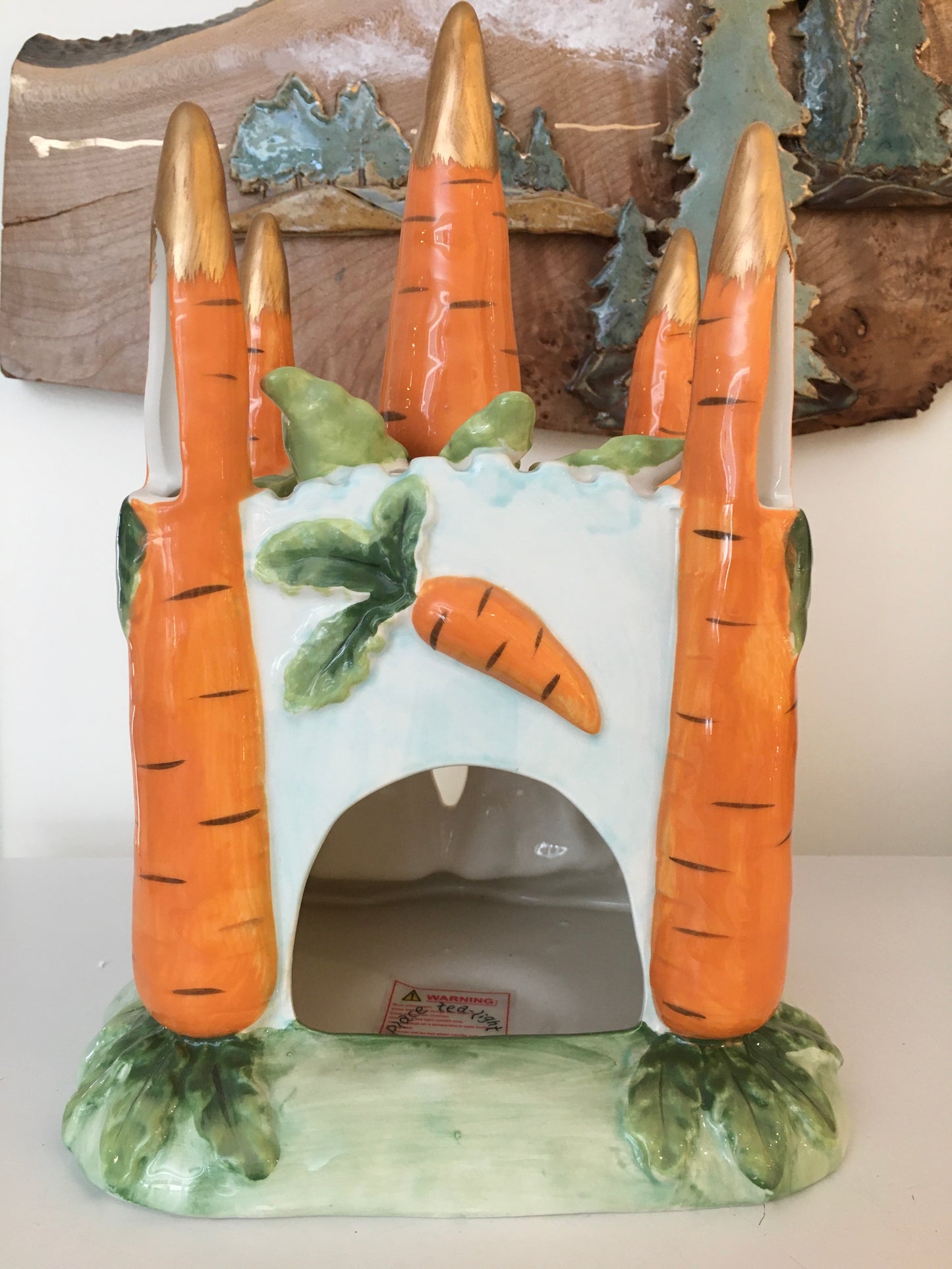 Carrot Castle Candle House