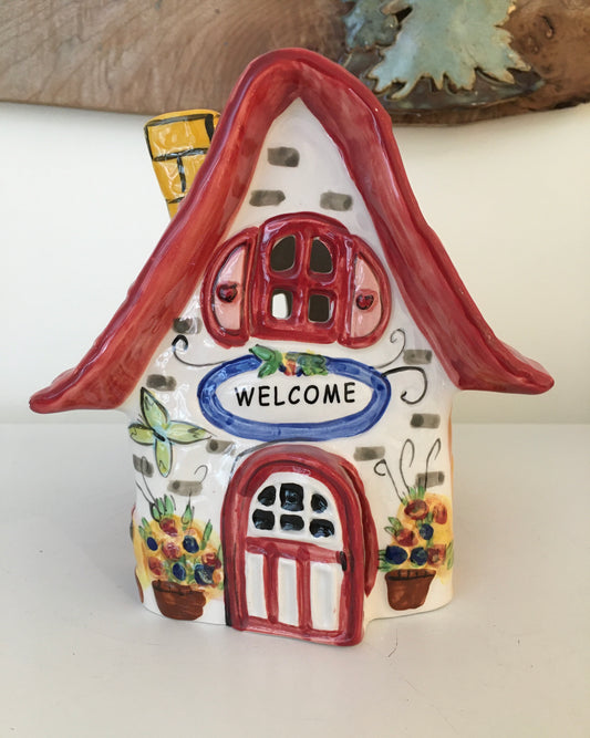 Welcome Small Candle Cottage