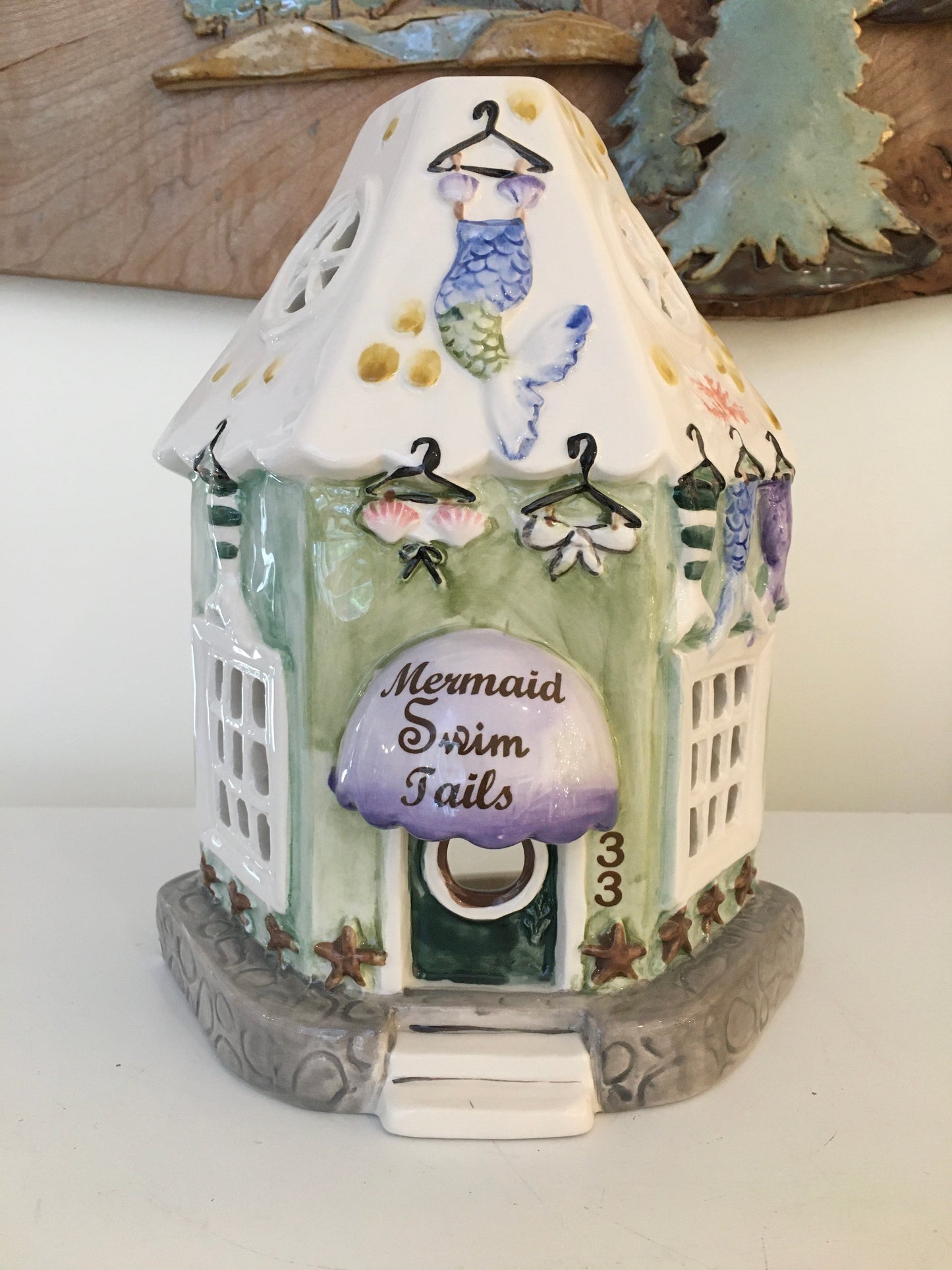 Mermaid Swim Tail Candle House