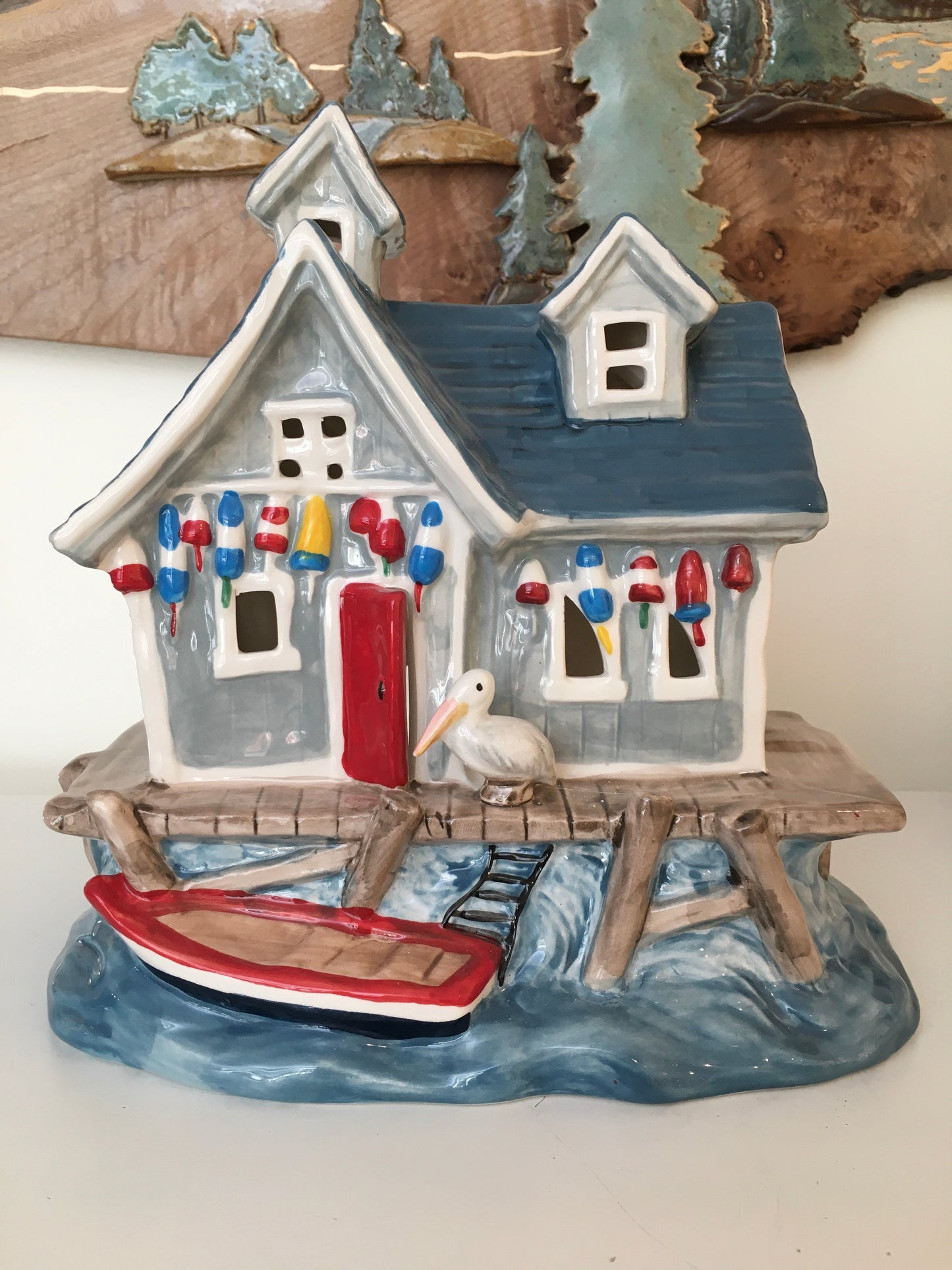 Nautical Boat Shop Candle House