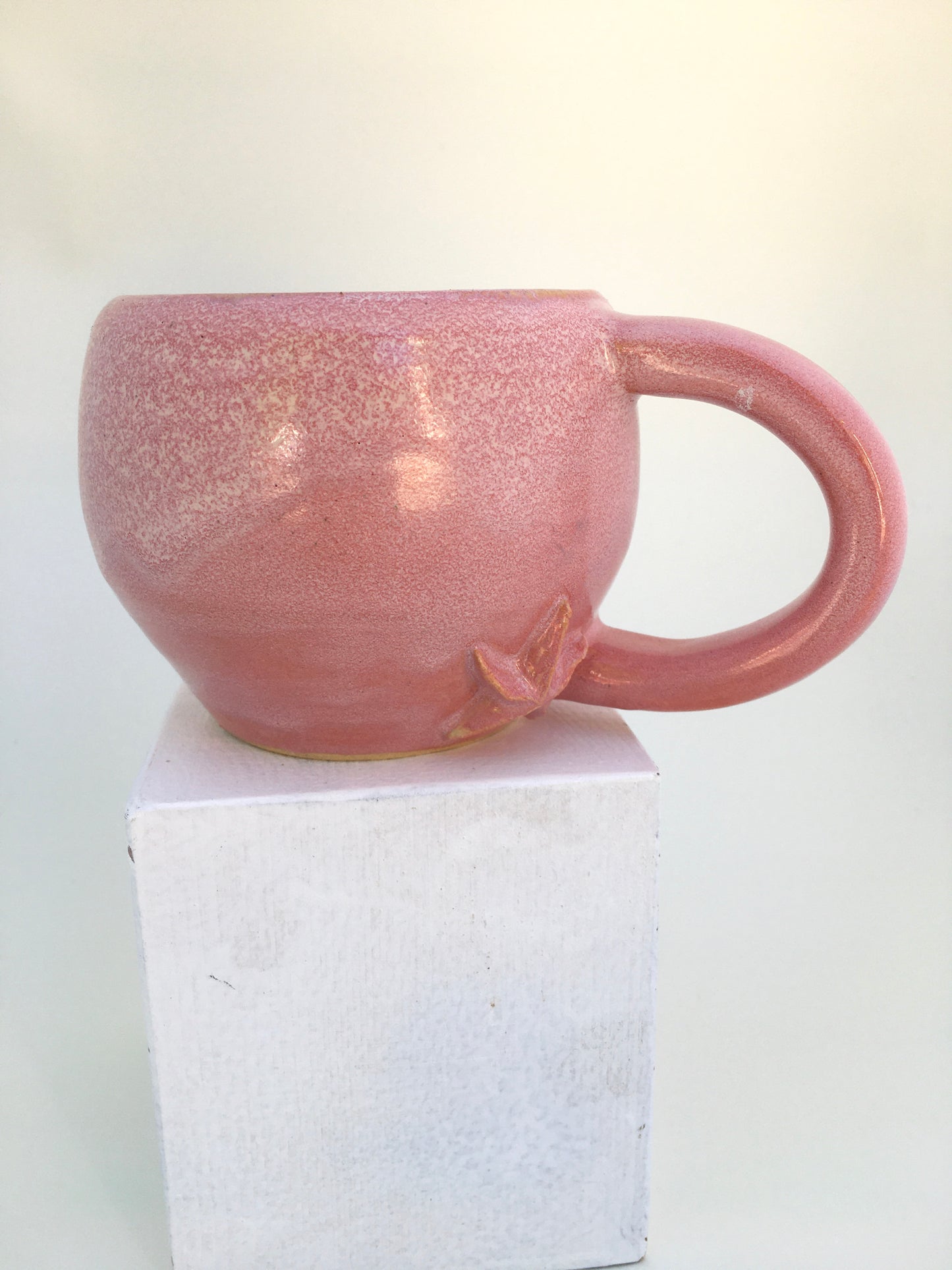 Island Time Cafe Mug (pink)