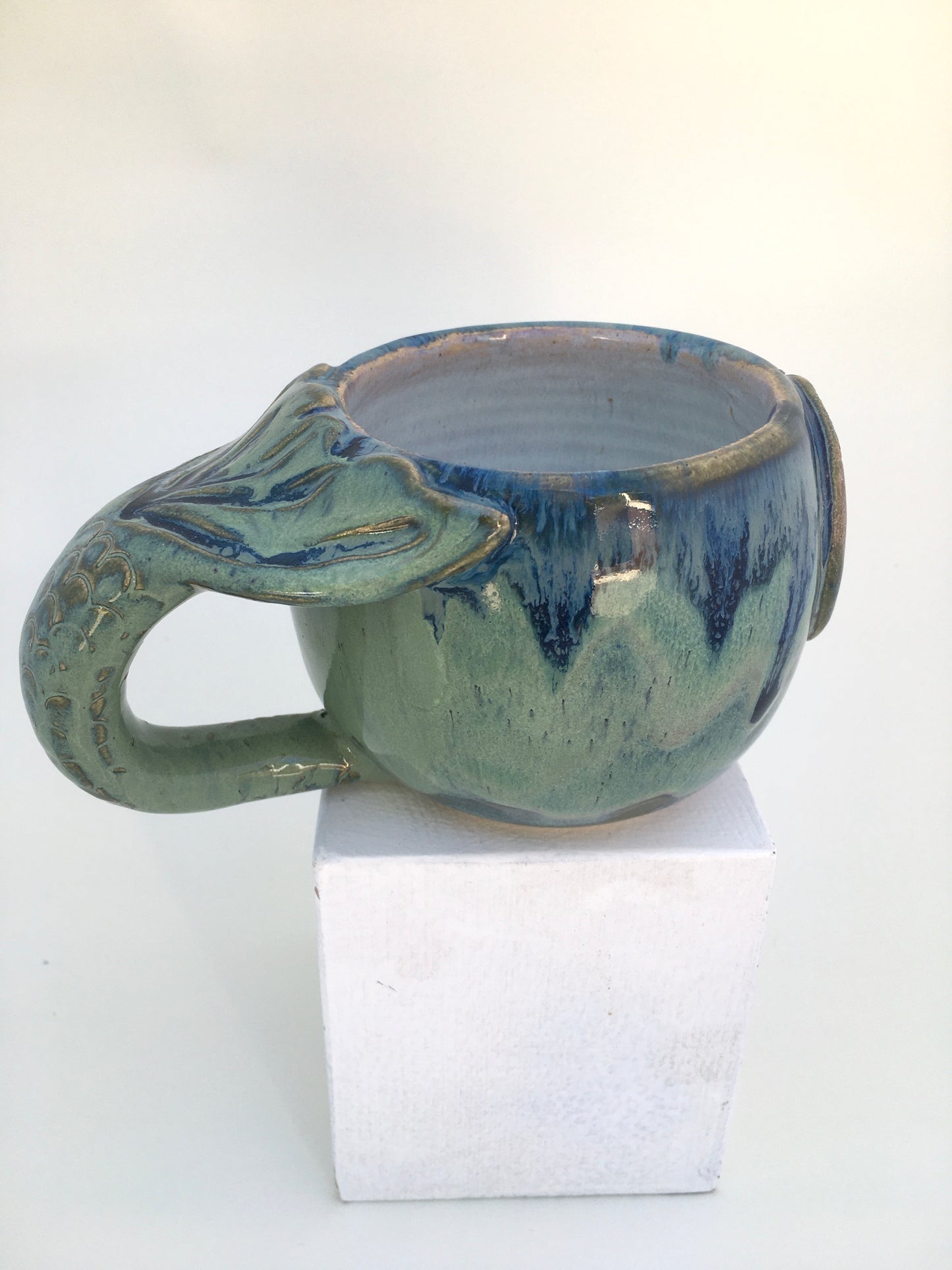 Vancouver Island Mermaid Society Mug (blue/green)