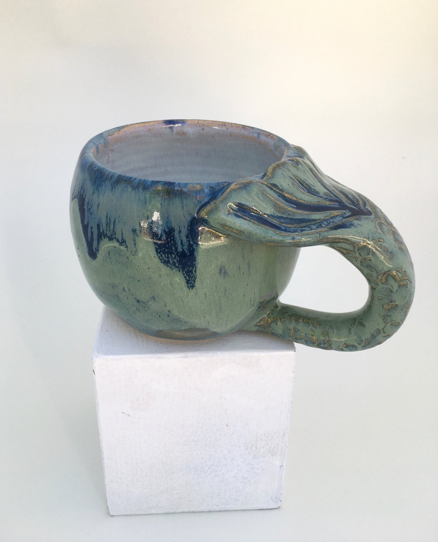 Vancouver Island Mermaid Society Mug (blue/green)