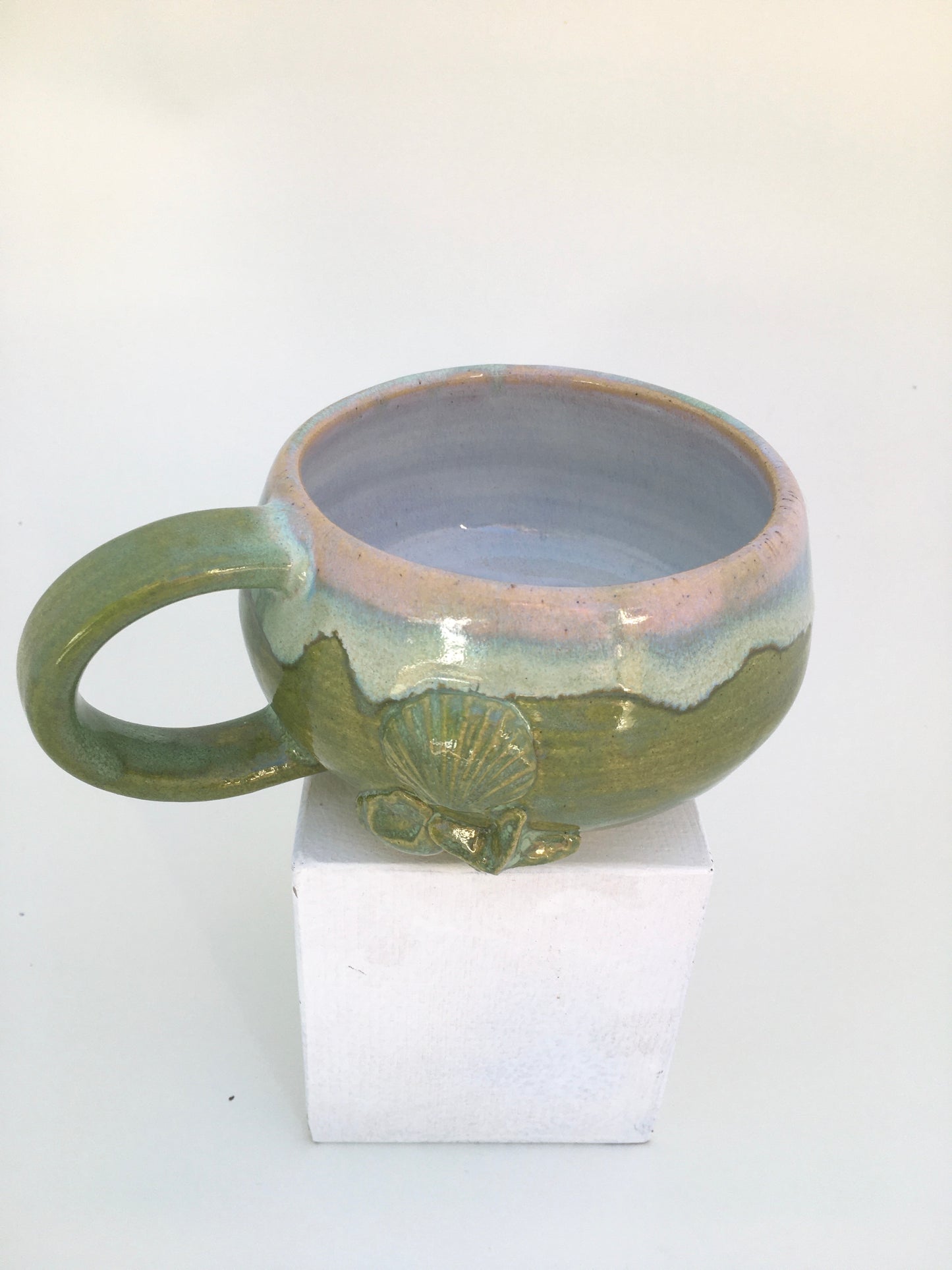 Vancouver Island Mermaid Society Mug (short green)