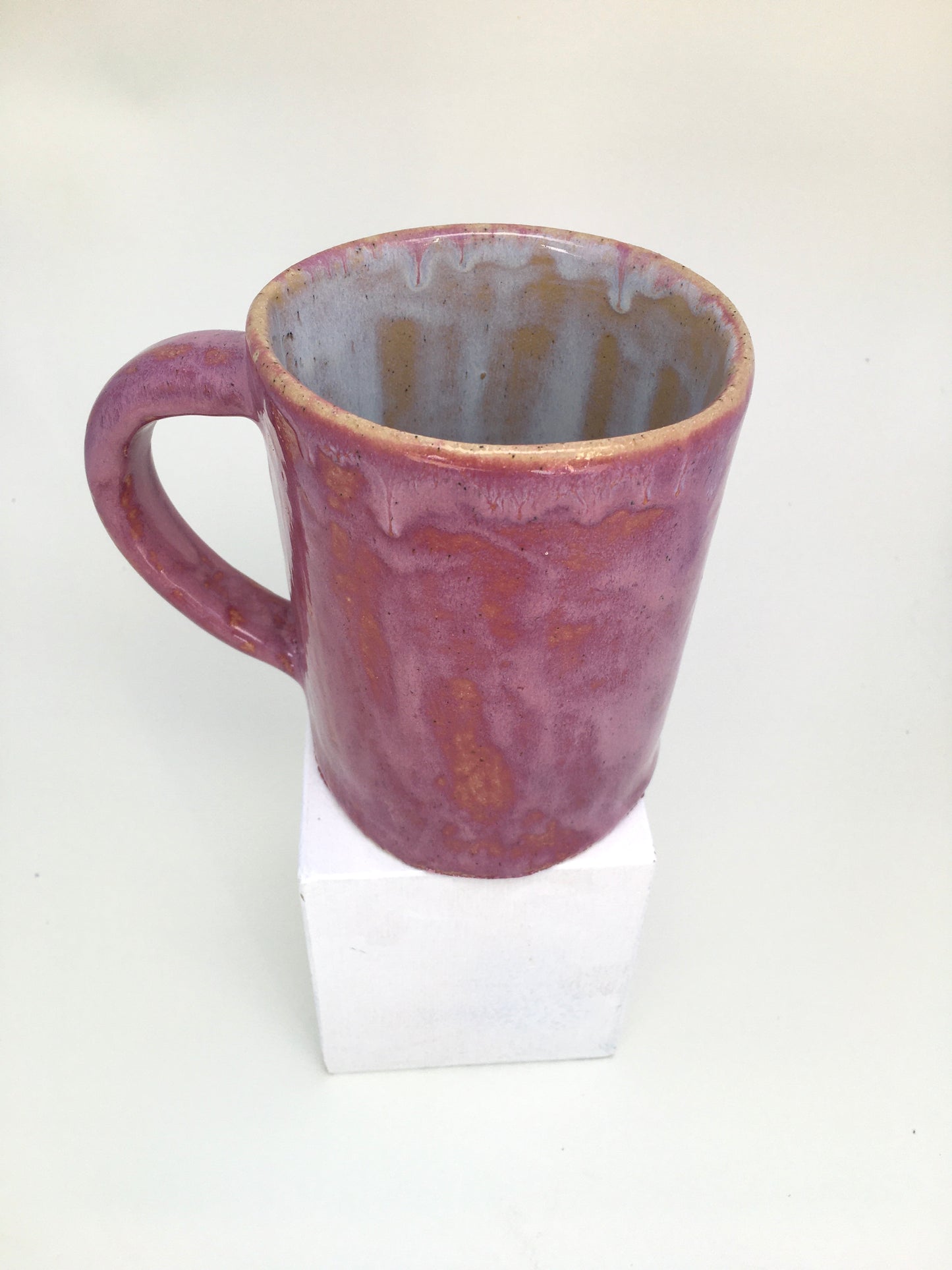 Vancouver Island Wildflower Society Mug (tall pink)