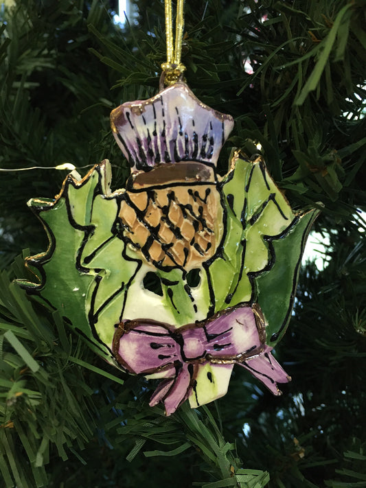 Thistle Ornament