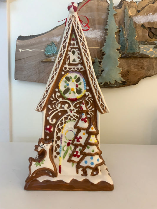 Gingerbread Large Candle House