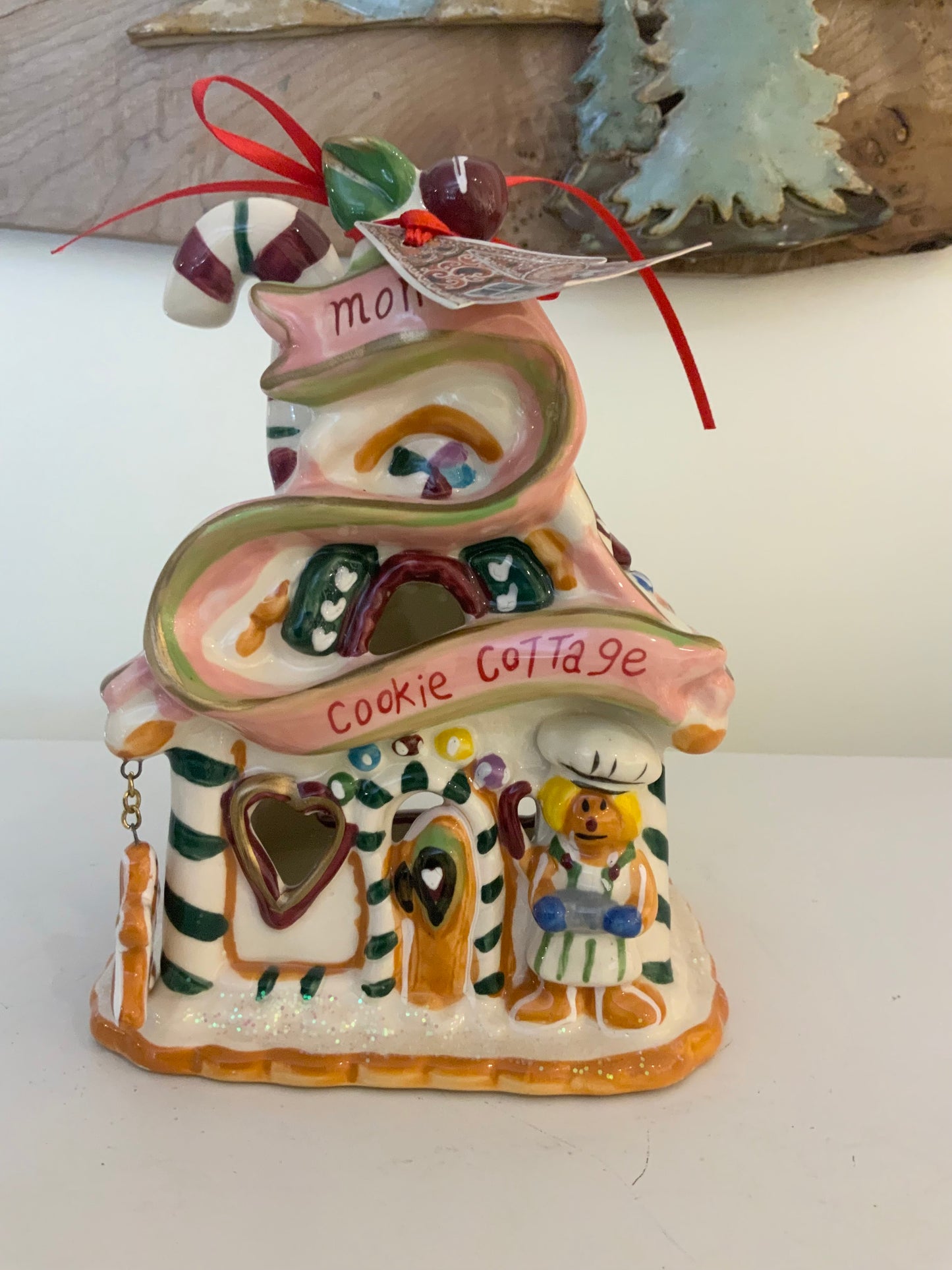 Mom's Christmas Cookie Cottage