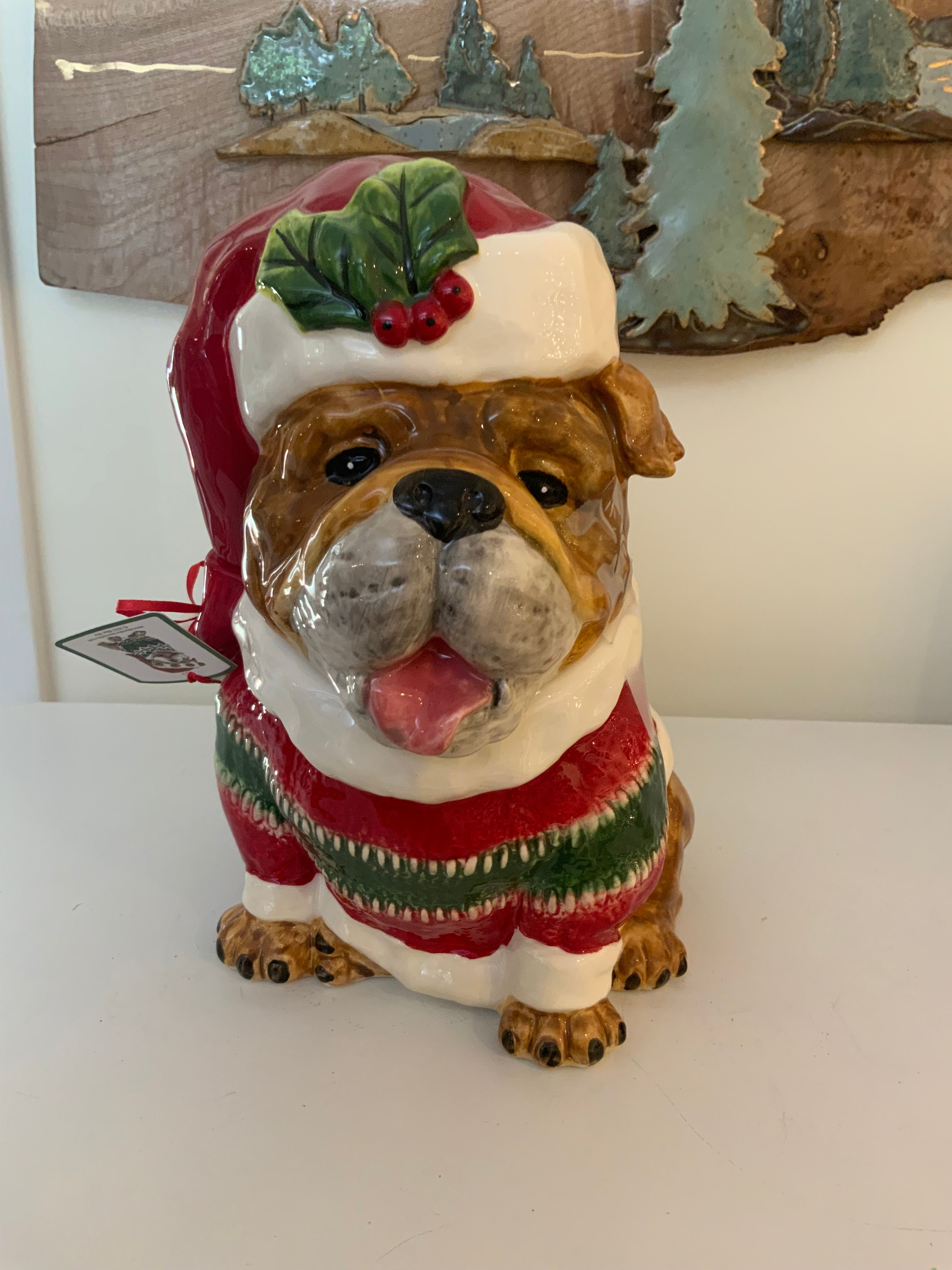 Bulldog cookie jar best sale